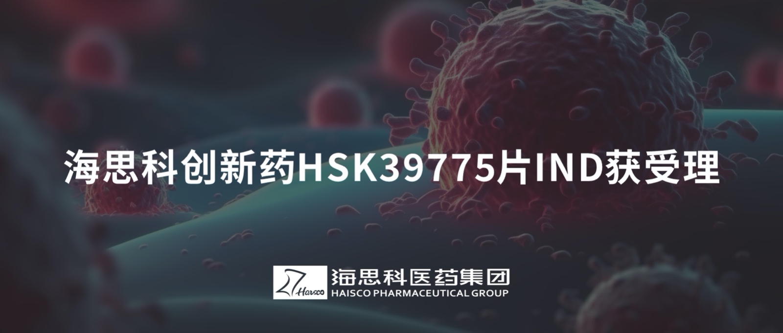 尊龙凯时 - 人生就是搏!创新药HSK39775片IND获受理